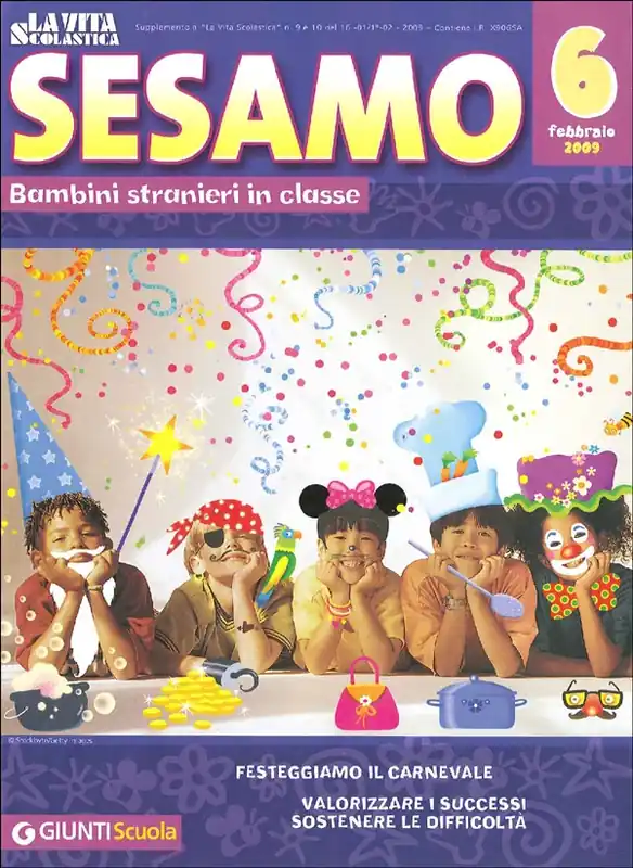 Promo Stagionale La Vita Scolastica - Sesamo n. 6, febbraio 2009 Bambini stranieri in classe. Supplemento al numero 9-10 de La Vita Scolastica 1° febbraio 2009