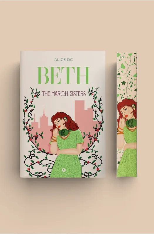 The March Sisters - Beth Custom Sprayed Edges Super Prezzo