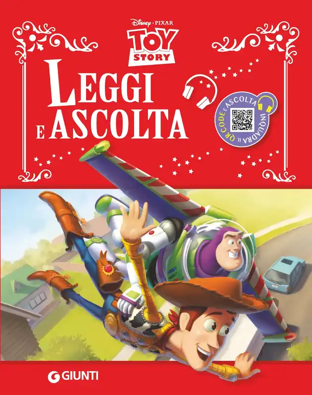 Nuovo Arrivo Toy Story Leggi e ascolta con QR Code Inquadra il Qr code e ascolta