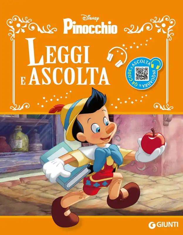 Pinocchio Leggi e ascolta con QR Code Inquadra il Qr code e ascolta Solo Oggi