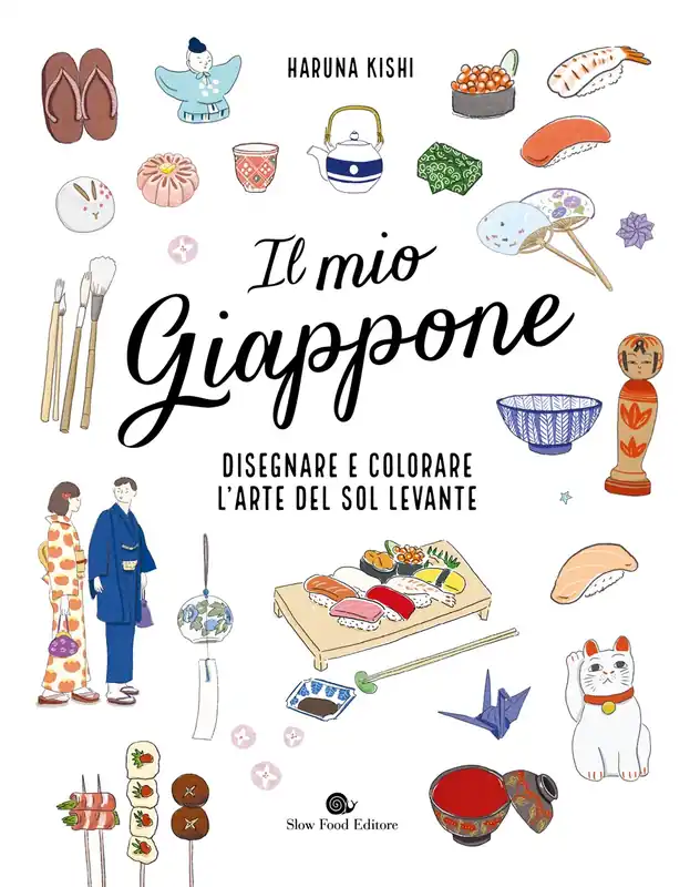 Il mio Giappone Disegnare e colorare l‘arte del sol levante. Pagamento Sicuro