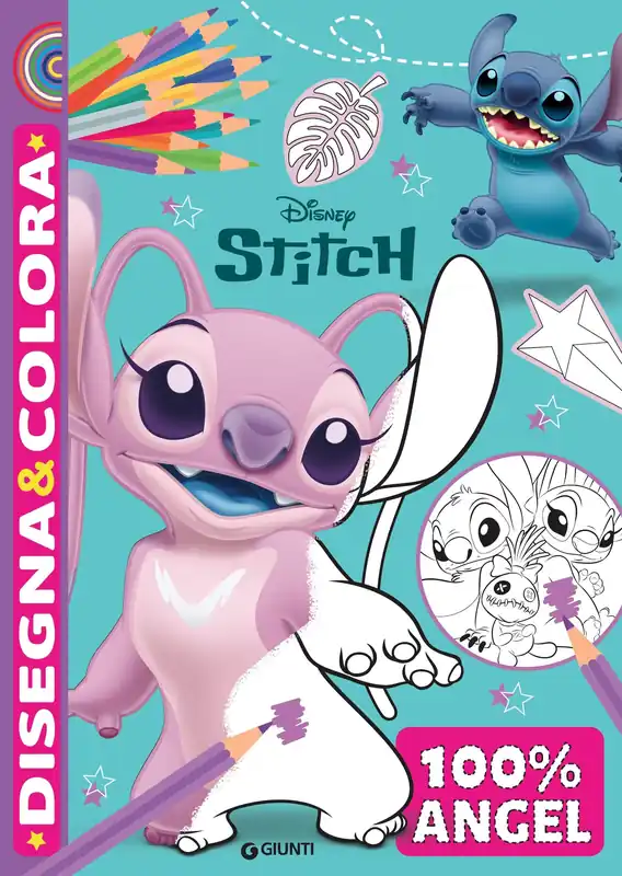Promozione Esclusiva Stitch Disegna&colora - 100% Angel
