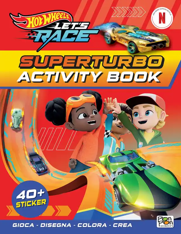 Hot Wheels Let‘s Race. Activity book. Superturbo Prezzo Conveniente