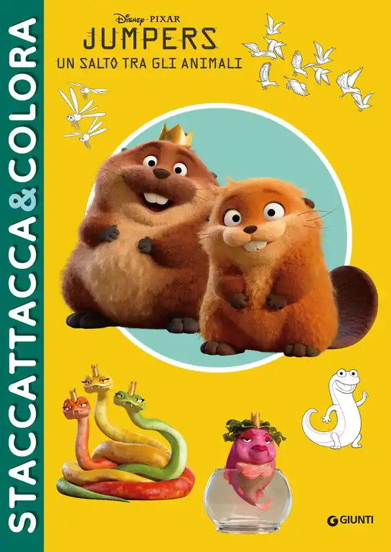 Jumpers Un salto tra gli animali - Staccattacca&colora Nuova Collezione