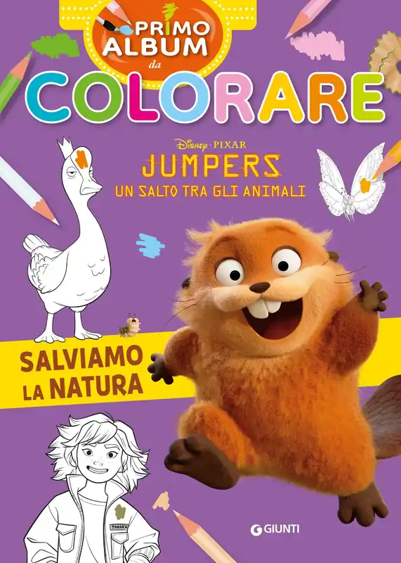 Jumpers Un salto tra gli animali - Primo album da colorare Salviamo la natura Quantità Limitata